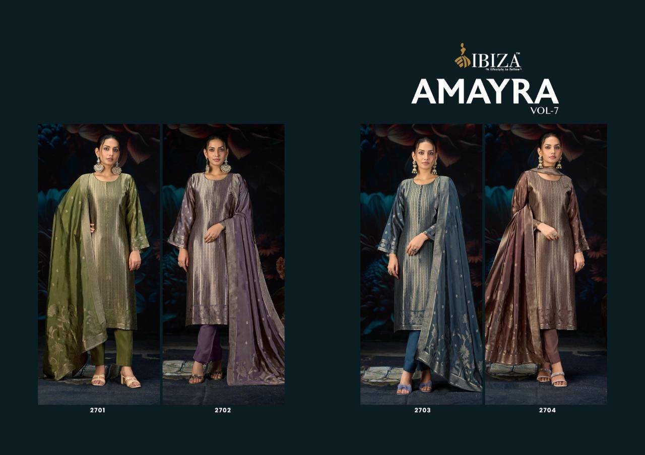 Ibiza amayra vol-7 Wholesale dress material for boutiques